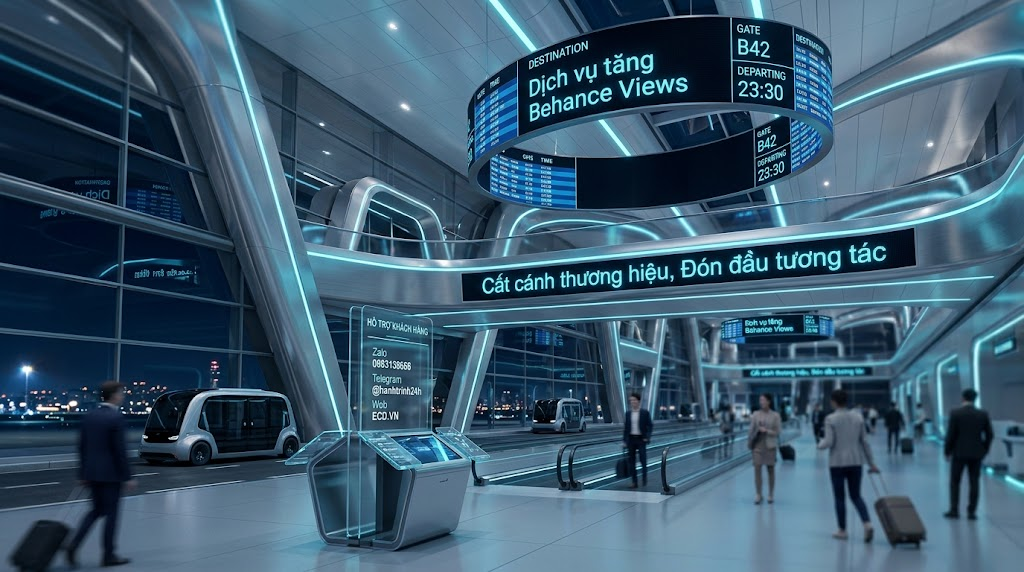 tăng behance views organic cho portfolio