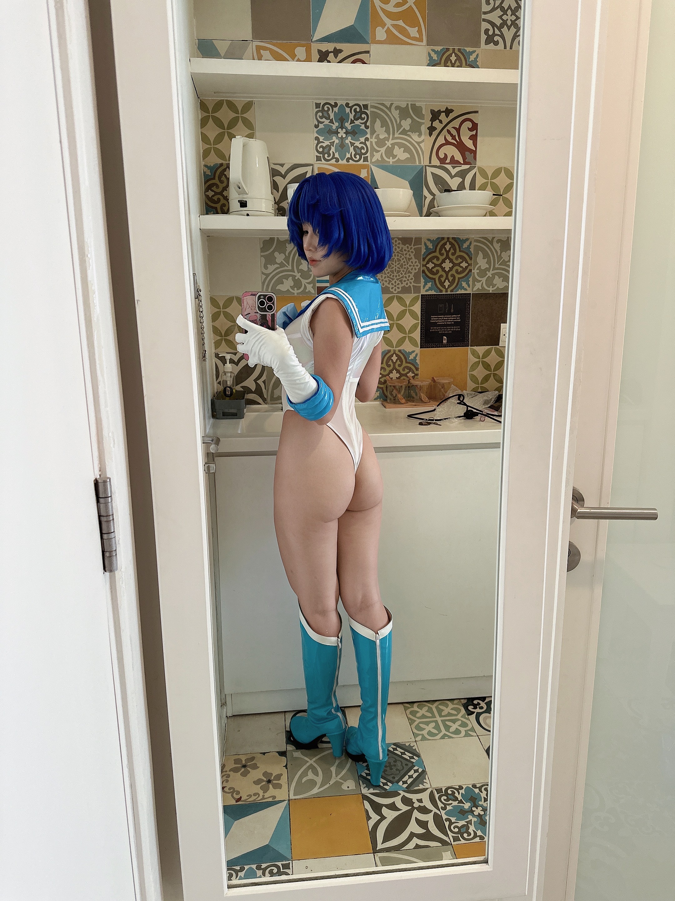 Puy Puy – Sailor Mercury 水手水星 Cosplay 写真（288P+10V-2.26GB）美少女战士插图8