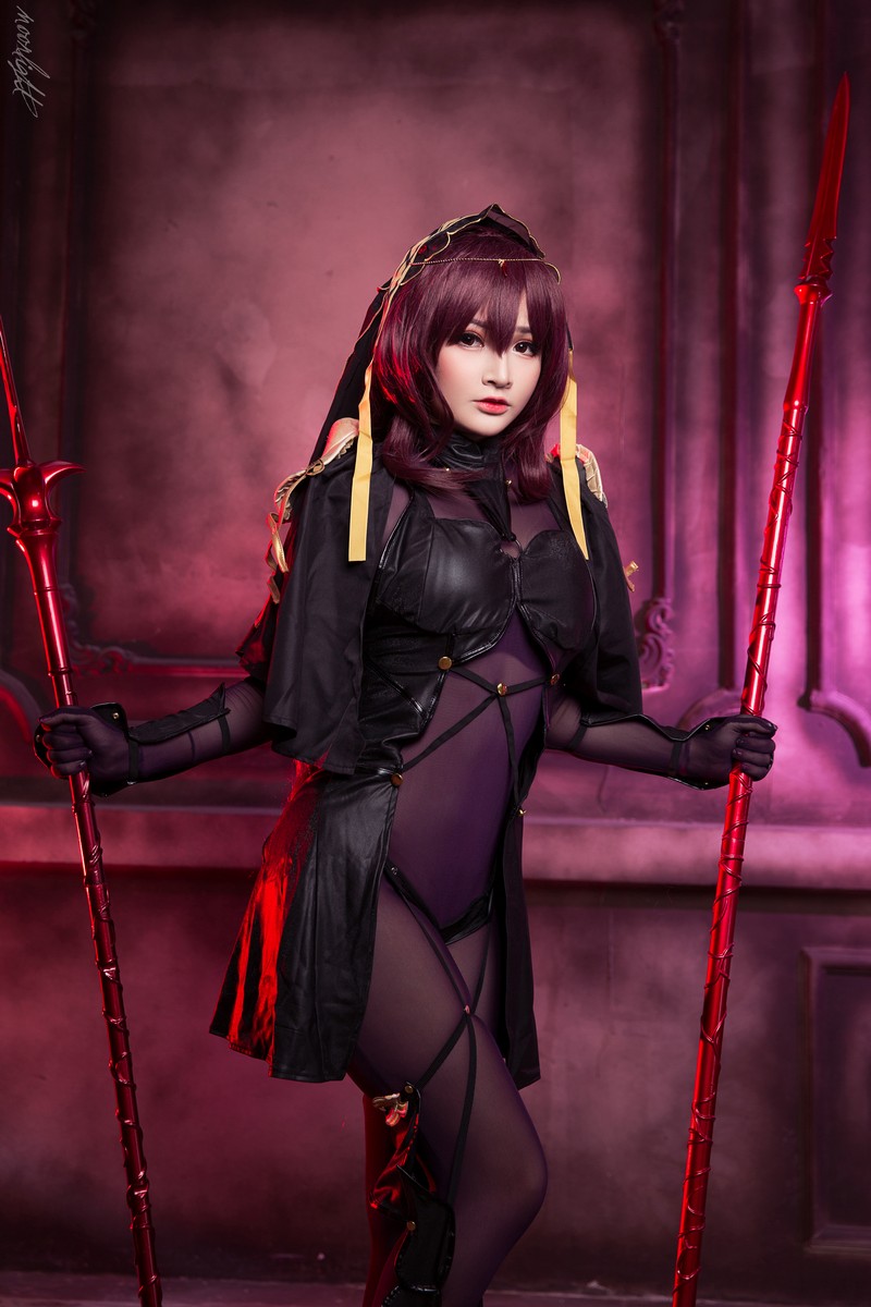 MiMi Chan 斯卡哈 Scathach Cosplay Fate Grand Order 写真图集【10P-70.1M】