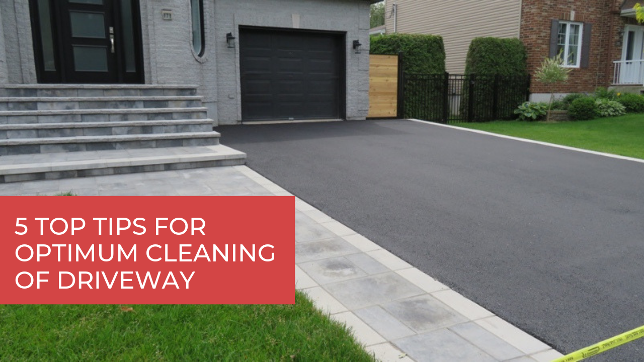 Optimum Cleaning Of Driveway