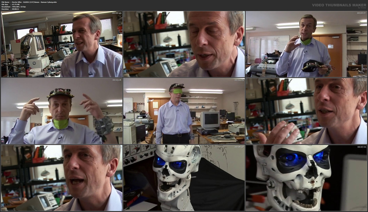 Doctor Who - S22E01 (137) Bonus - Human Cyborg.mkv