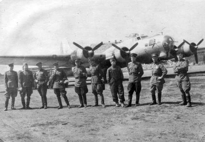 B-17 et B-24 Sovietiques B17