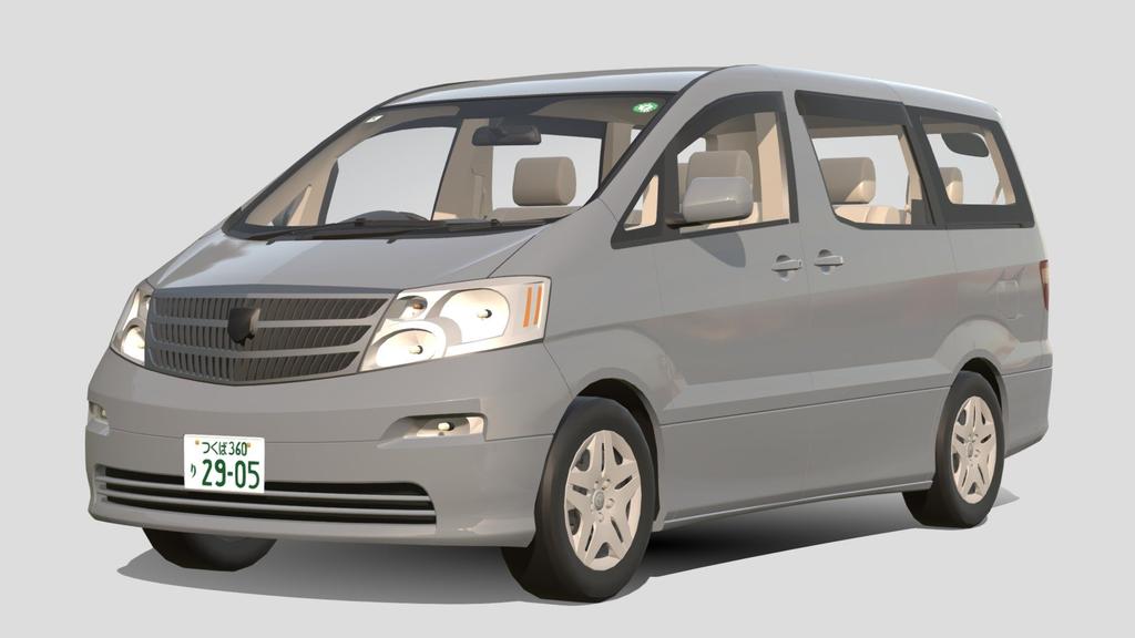 2002 Toyota Alphard G AX 4ad0dc6bfbae45e49b689ddadbed8b27