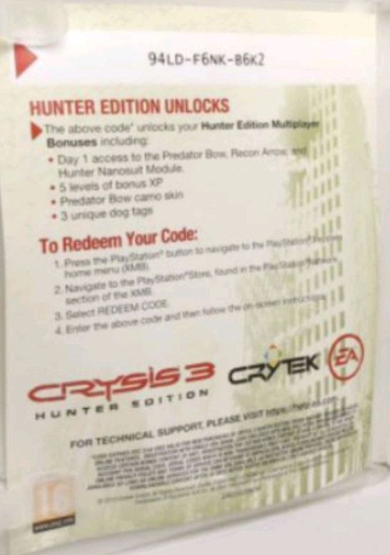 Crisys 3 Hunter Edition 01