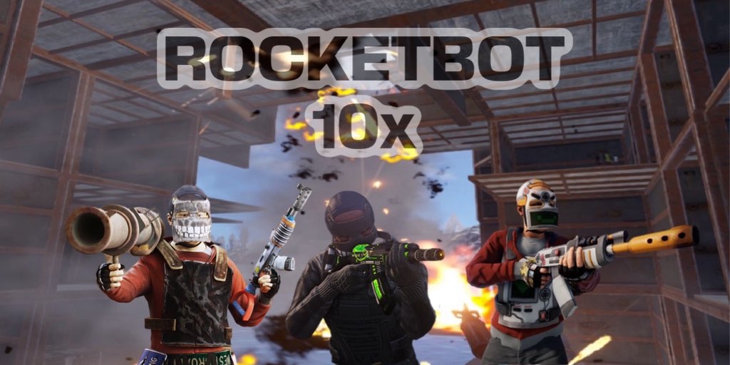 ROCKETBOT 10X US | NO BPS | KITS | BOUNTY | 24 TEAM UI