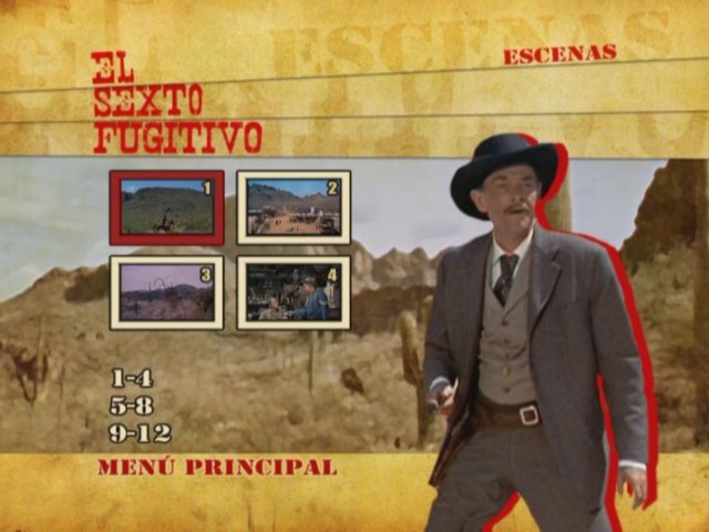 3 - El Sexto Fugitivo [DVD9Full] [PAL] [Cast/Ing] [Sub:Cast] [1956] [Western]