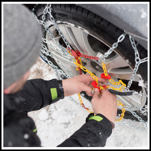 CATENE DA NEVE OMOLOGATE A NORMA DI LEGGE GRUPPO 90 205/55R16 CON GUANTI DA LAVORO IN OMAGGIO