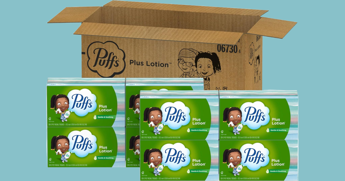 Puffs Tissues 24-Count: Family Size Boxes for on Amazon! Puffs Tissues 24-Count: Family Size Boxes for on Amazon!
