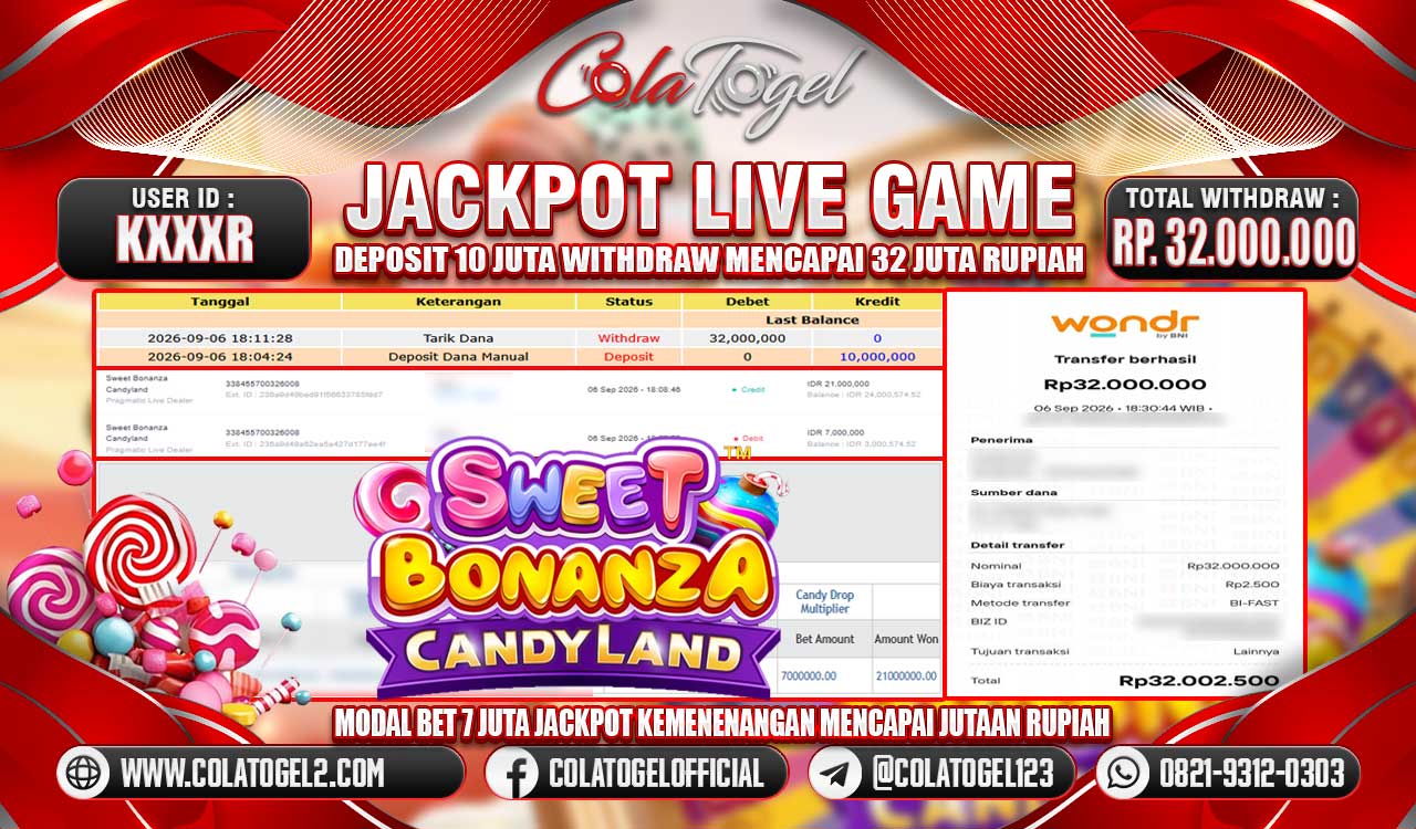 JACKPOT SLOT LIVE GAME!!