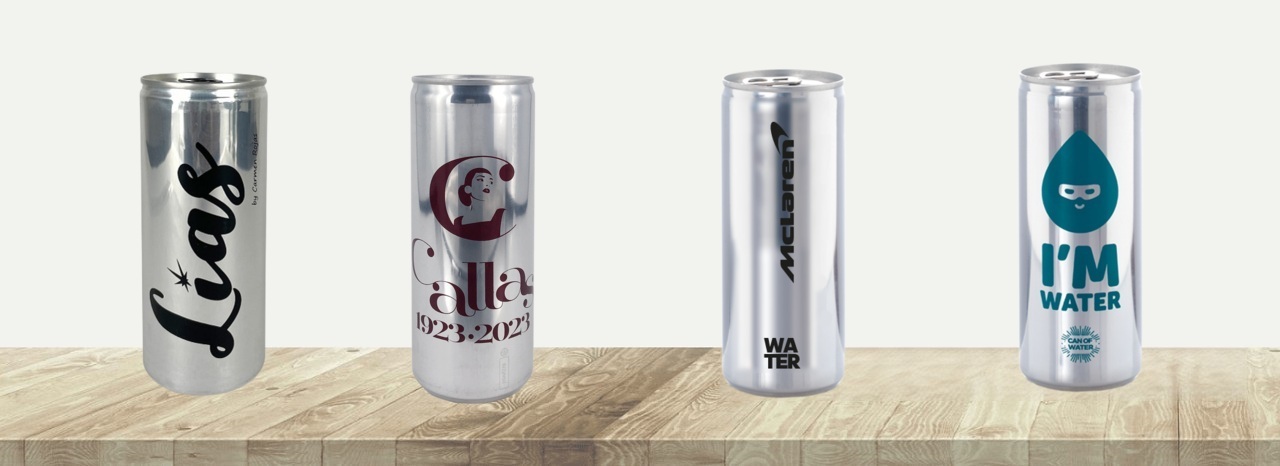 lata de agua