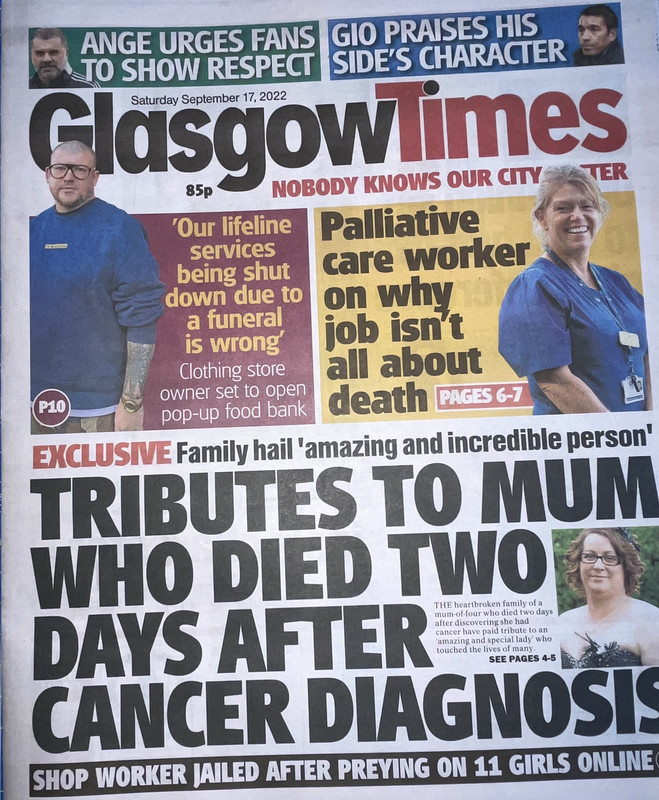 The Herald /Times Group sickness continues