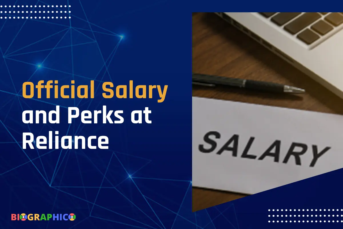 official salary and perks at Reliance Industries