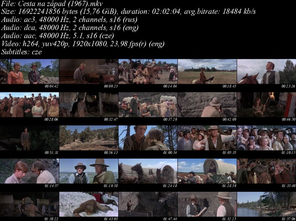 Cesta na západ / The Way West (1967)