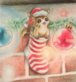 furret-hangs-from-a-stocking-by-mich-spi