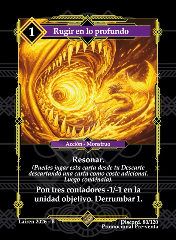 RUGIR EN LO PROFUNDO