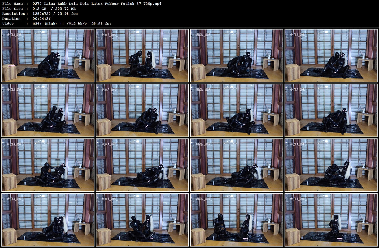 0277 Latex Rubb Lola Noir Latex Rubber Fetish 37 720p.mp4