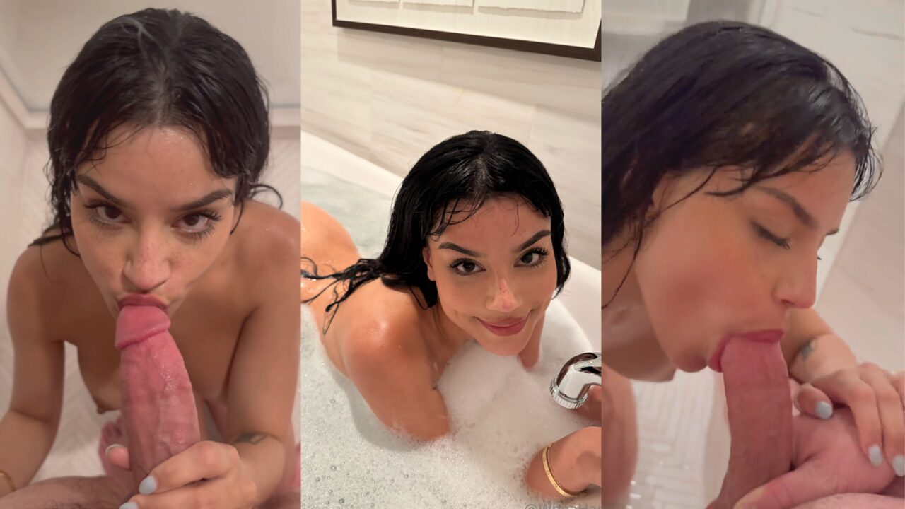 Hannah Jo Bathroom Blowjob Video Leaked