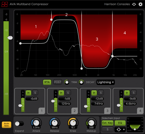 Harrison AVA Multiband Compressor v1.1.0 Harrison AVA Multiband Compressor v1.1.0