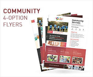 Charity Flyers – 4 Options - 2
