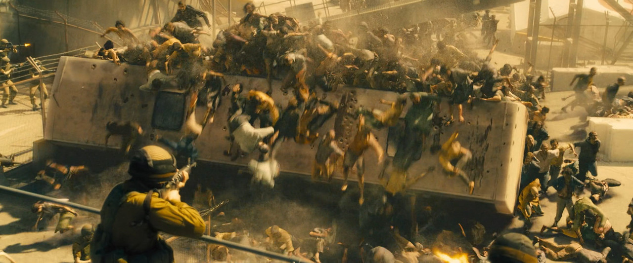 World War Z 2013 WebRip [Hindi + Tamil + Telugu + English] 480p, 720p, 1080p ESub Screenshot