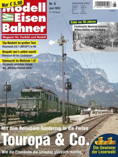 Cover: Modelleisenbahner Magazin Juni No 06 2023