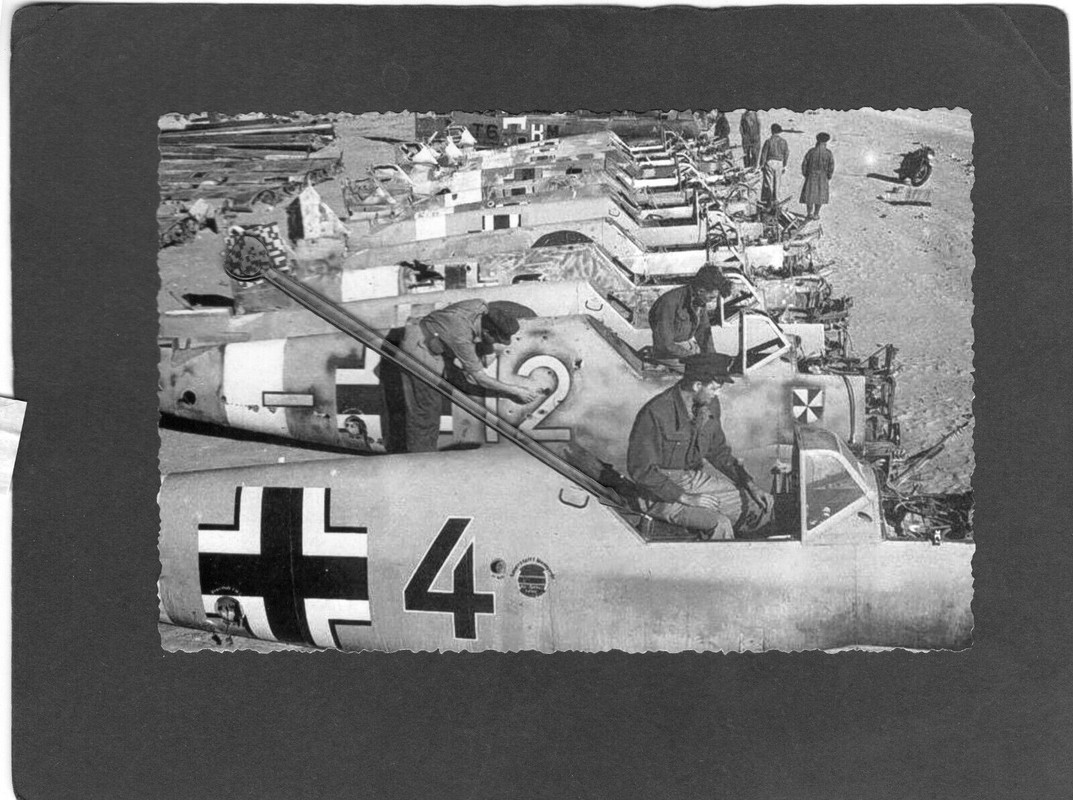 1009) Foto Flugzeug Messerschmitt Me109 Bf109 Luftwaffe