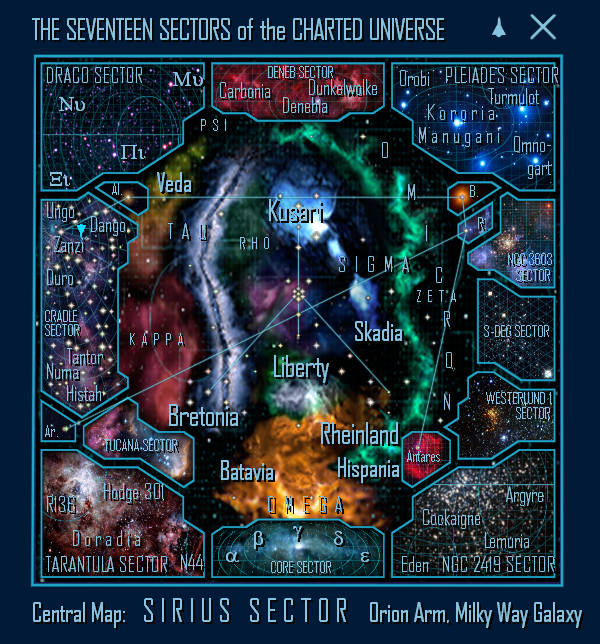 The Starport A Freelancer Game Fansite Adoxa And Other Hackers The Player Ship Indicator On Universe Map Is Bound Within A Region Forum Speciality Modding