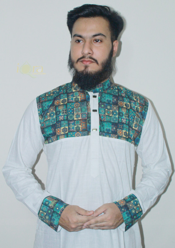 বেবি পিঙ্ক কালার পাঞ্জাবি