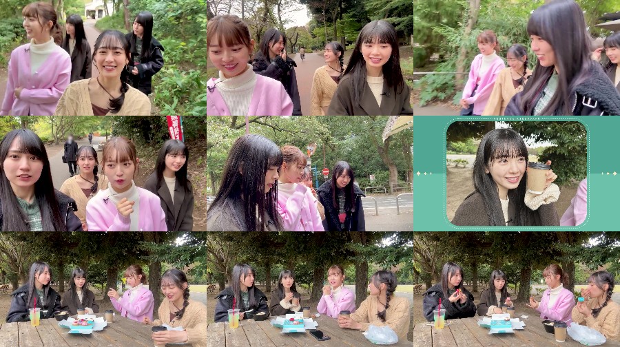 Sakaguchi Tamami, Mukai Hazuki, Kaki Haruka, Tsutsui Ayame