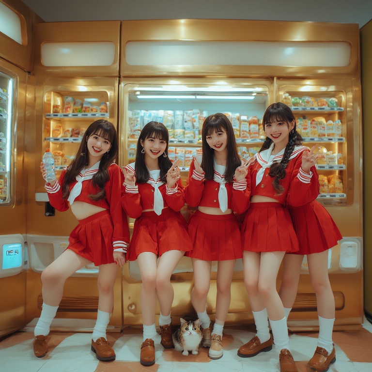 Four-young-Asian-women-20s-pos-(35)