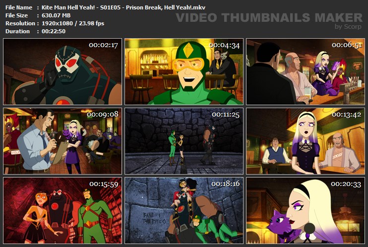 Kite Man Hell Yeah! - S01E05 - Prison Break, Hell Yeah!.mkv