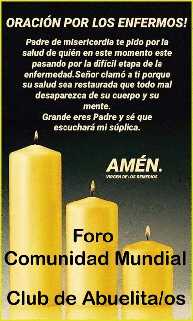 ORACIONES, POR LOS ENFERMOS...╔═════╗ - Página 23