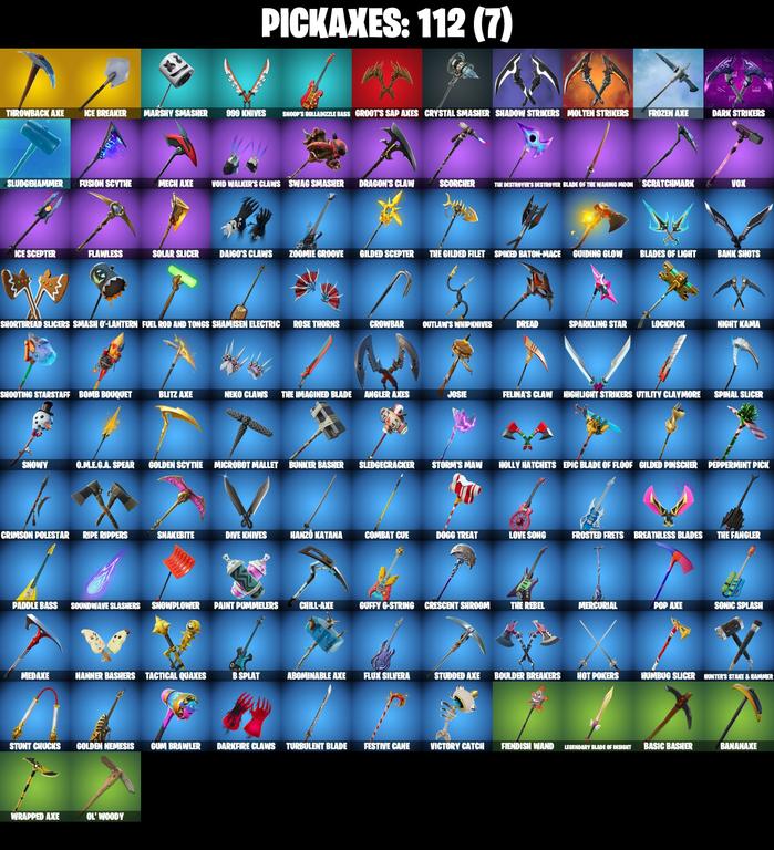 pickaxes comp