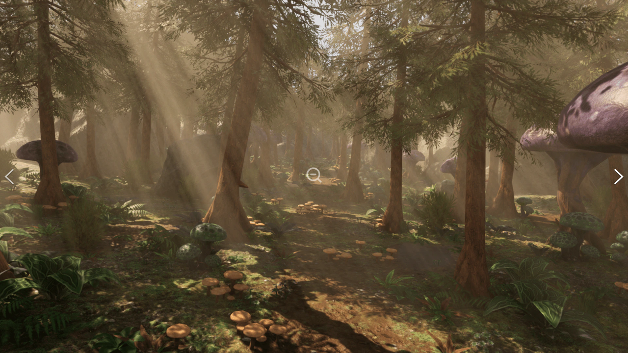 [ Unreal Engine Landcape ] Fantasy Forest - Forest Environment