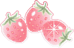 A pile of strawberries