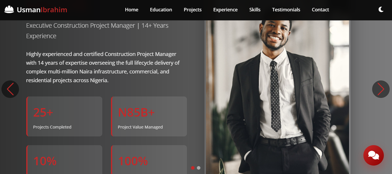 Executive Resume Sample 3