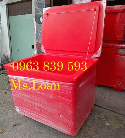 Giá thùng đá thái lan 450L hiệu mỏ neo OPI / lh 0963.839.593 Ms.Loan Thung-giu-nhiet-tru-hai-san