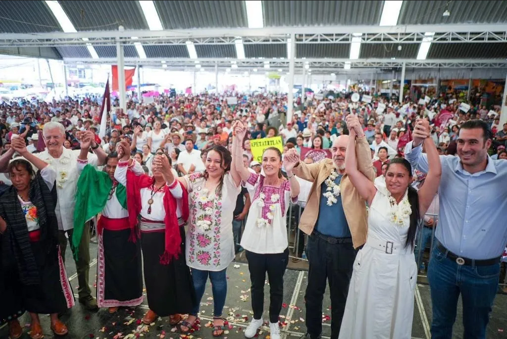 Desde Tlaxcala, Sheinbaum destaca logros del “humanismo mexicano”