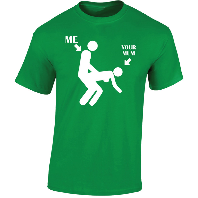 Mens T Shirt Me Your Mom Funny Rude Joke Novelty Tops Design Unisex Printed Gift - Picture 9 of 17