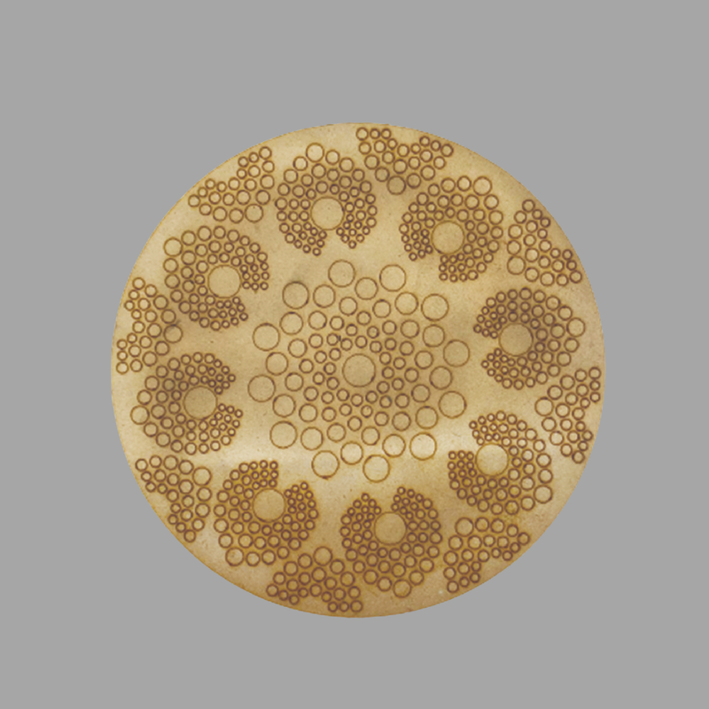 Penkraft Dot Mandala on Engraved Round MDF Board Hobbyist Level DIY Kit 