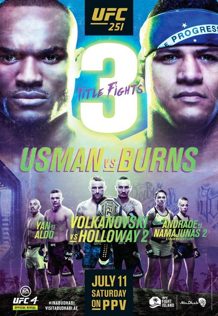  UFC 251 