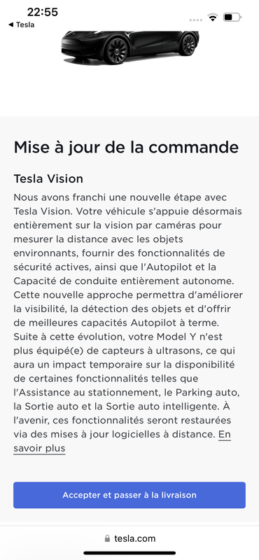 Tesla Vision : Le retour de l'aide au stationnement - Page 43 - Forum et  Blog Tesla