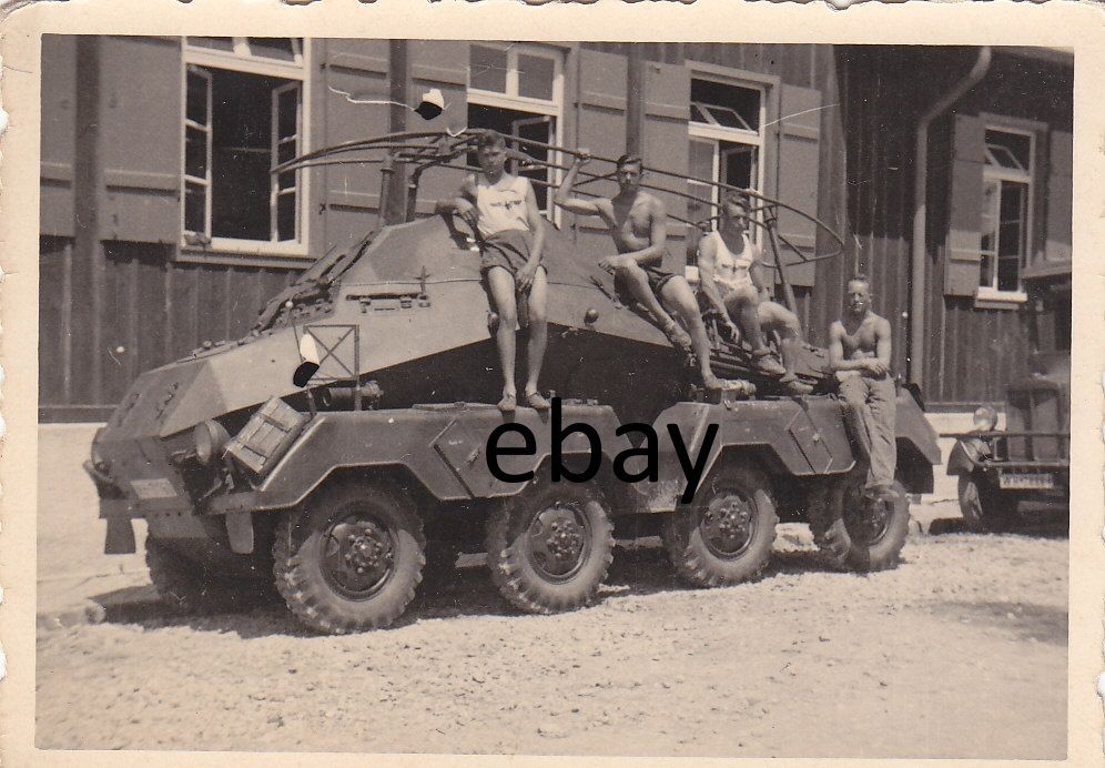 Foto Panzerspähwagen Panzer Sd.Kfz 231 8-Rad Weh