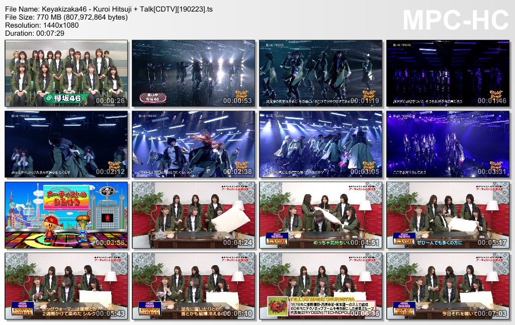 Keyakizaka46 - Kuroi Hitsuji   Talk[CDTV][190223].ts_thumbs_[201