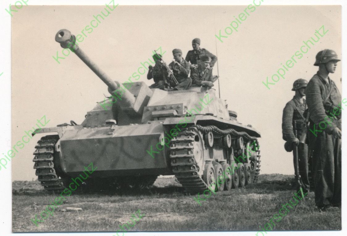 Altes orig. Foto Panzer Tank Sturmgeschütz Tarna