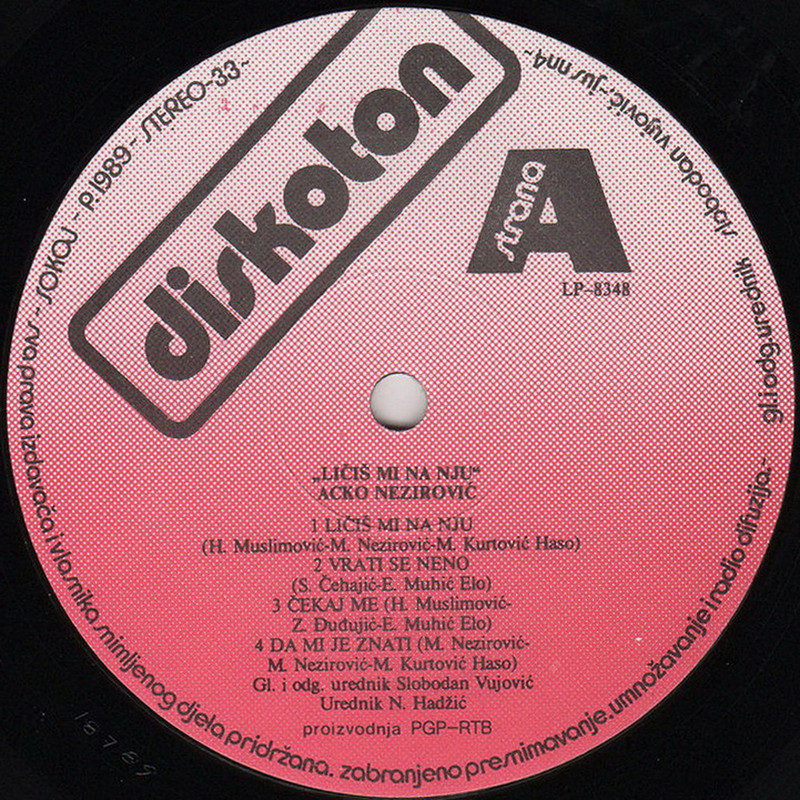 Acko Nezirovic 1989 sA