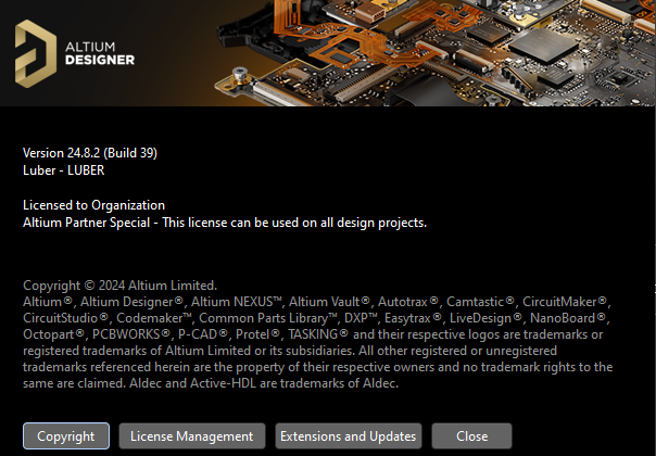 Altium Designer 24.8.2 Build 39 x64 full license