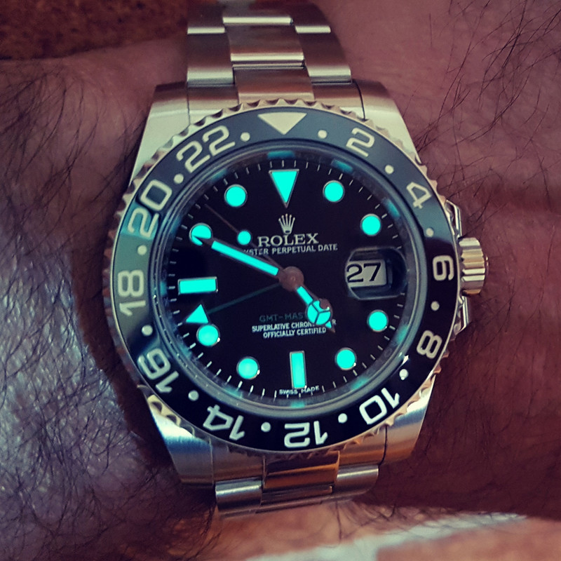 Rolex GMT Master II 40mm Ref 116710LN Cal. 3186 (2)
