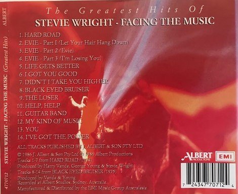 Stevie Wright - Facing The Music: The Greatest Hits Of Stevie Wright (1986) [Reissue 1989] Lossless+MP3
