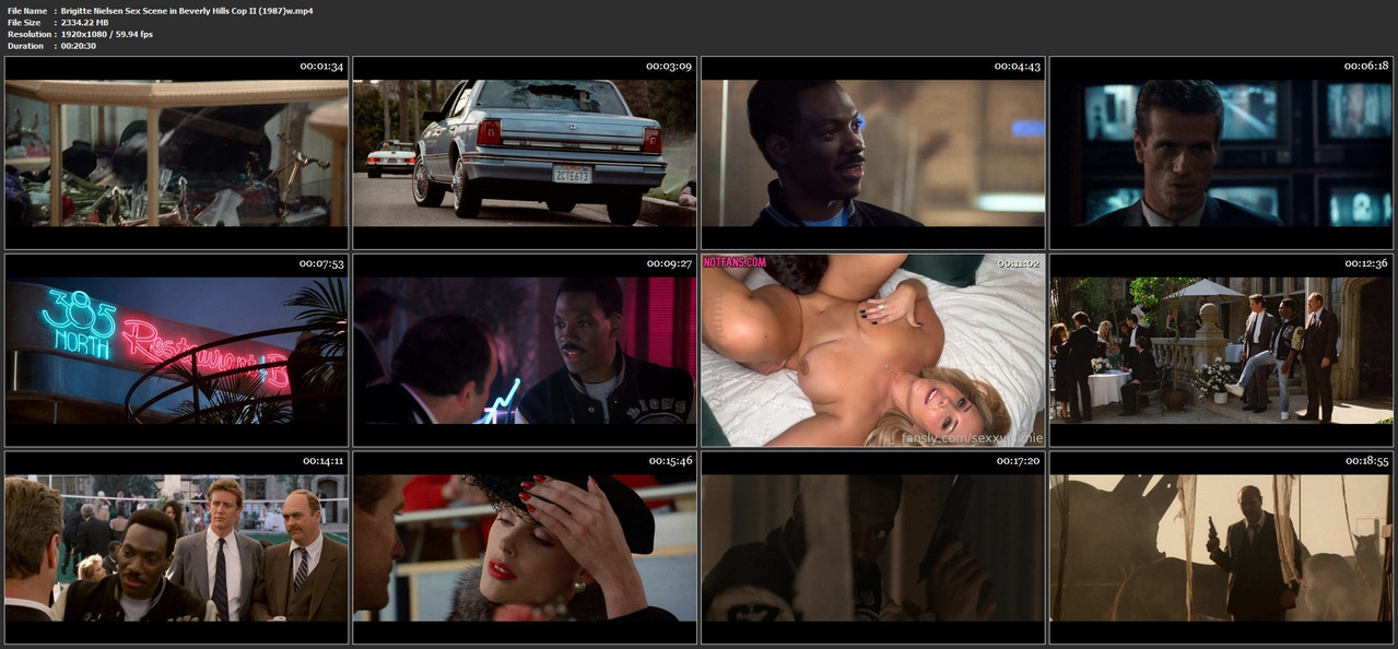 Brigitte Nielsen Sex Scene in Beverly Hills Cop II (1987)w mp4